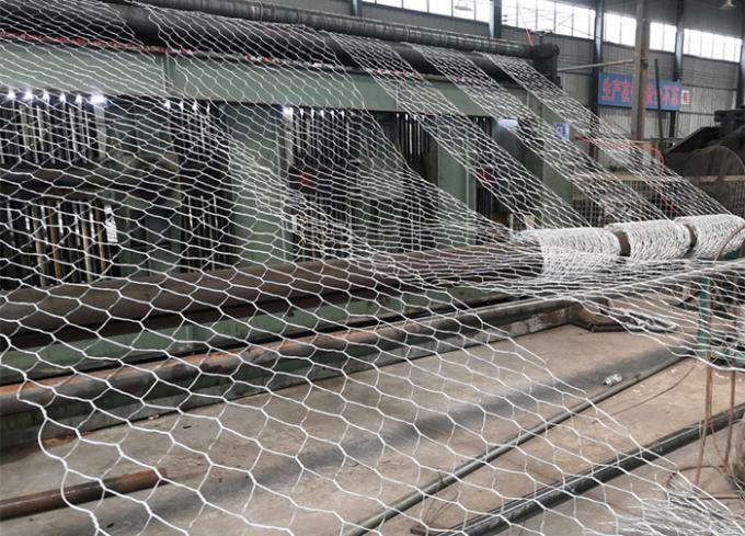 Τυποποιημένο μέγεθος 2m X 1m X 1m γαλβανισμένο εξαγωνικό πλέγμα καλαθιών Gabion 0