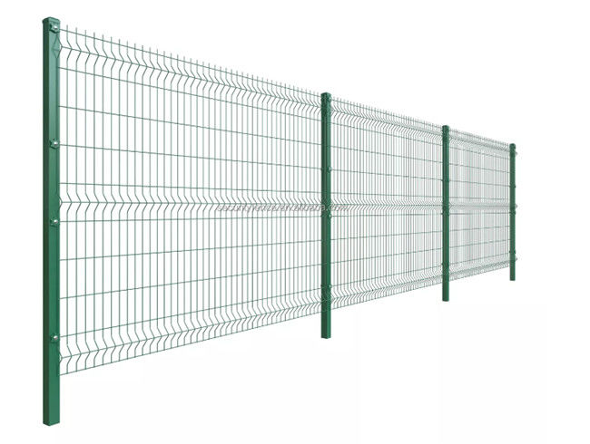 το PVC 3000*1830mm έντυσε την τρισδιάστατη κυρτή ενωμένη στενά ασφάλεια φρακτών πλέγματος καλωδίων 0