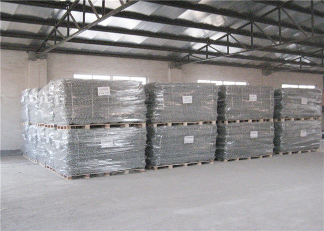 ντυμένο κιβώτιο Gabion μεγέθους τρυπών 2.0mm 60*80mm PVC για το στρώμα αναχωμάτων ποταμών 1