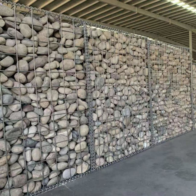 Ανθεκτικά 4.5mm Gabion ένωσαν στενά τον καυτό βυθισμένο γαλβανισμένο σίδηρο πλέγματος καλωδίων 1