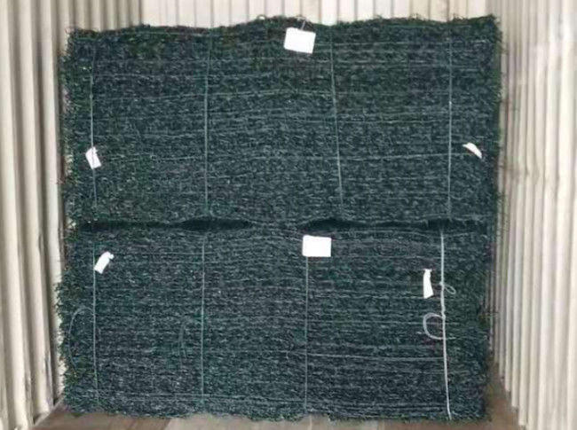 ντυμένο Gabion Reno PVC στρώμα 80mm X 100mm 4mm ανοίγοντας 3