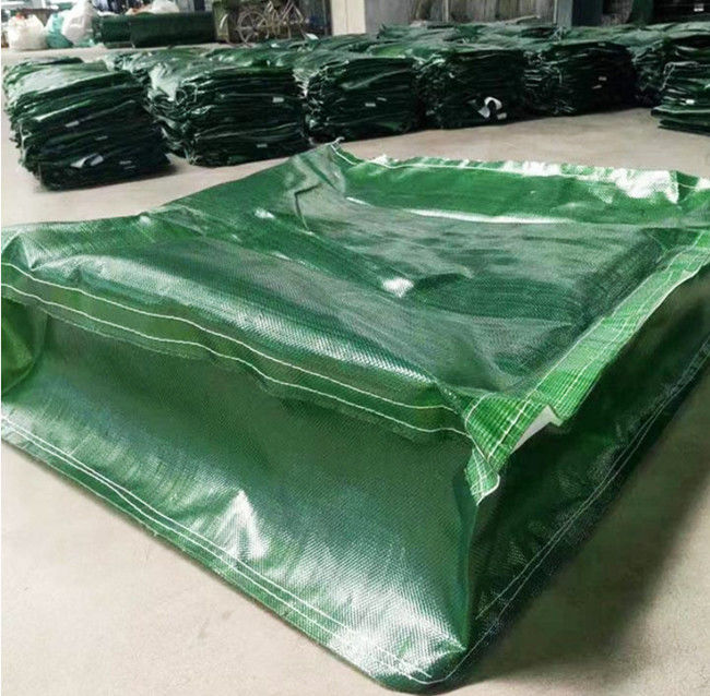 Στεγανοποιήστε 1*1*1m υφαμένο Geotextile SGS τσαντών ISO της PET Gabion 0