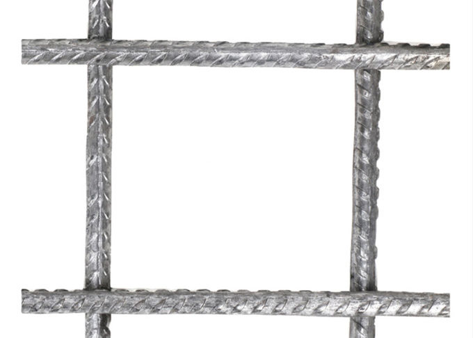 Υψηλής αντοχής 200 X 200mm τρυπών ραβδωτός χάλυβας πλέγματος καλωδίων συγκεκριμένης ενίσχυσης ενωμένος στενά 0