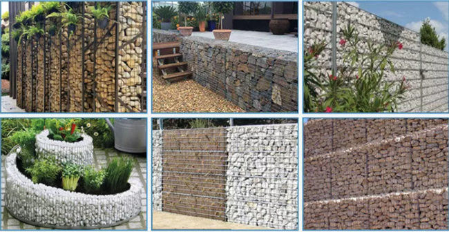 100 X 80 X 30cm γαλβανισμένο κιβώτιο Gabion ένωσαν στενά τον ενισχυμένο πέτρινο φράκτη 3