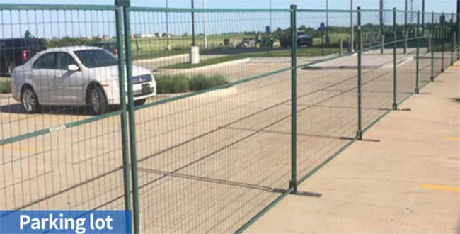 Temp σπιτιών συσσώρευσης 10ft Prefab ασφάλεια επιτροπών φρακτών κατασκευής 1