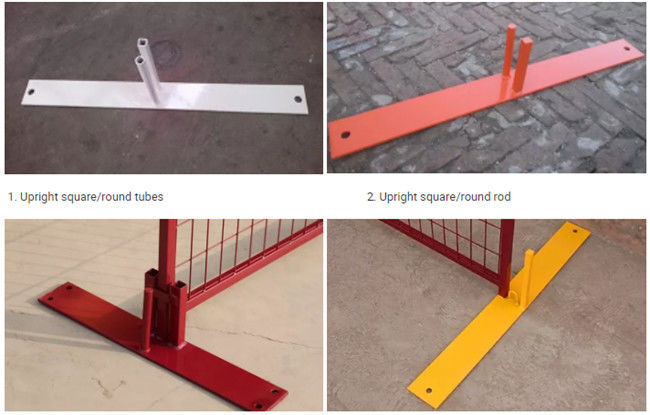 Μπλε επιτροπή 60x150mm φρακτών κατασκευής του Καναδά προσωρινή τυποποιημένο μέγεθος πλέγματος υπαίθριο 0